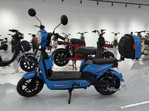 Vélo électrique à cadre en acier, 3 vitesses, <span class=keywords><strong>moteur</strong></span> de moyeu arrière 350W 48V, roues de 14 pouces, batterie au plomb-acide, autonomie de 60 km, charge rapide, vente en gros - Product Image 6