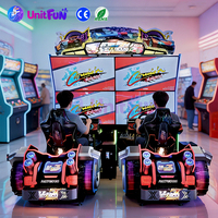 Simulateur de course automobile Owatch Tokyo Drift 3, machine de jeu d'arcade à monnayeur avec écran HD de 65 pouces