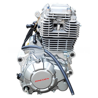 Ensemble moteur Zongshen CB250F neuf, à tête large, refroidi par air, pour karts, 17 modèles T4 Hengjian, moteur de remplacement d'origine d'usine