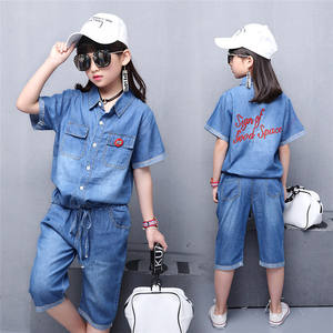 Pantalons et chemises en jean de marque Bluk Softextile avec tissu en coton pour les usines de vêtements pour enfants - Product Image 5