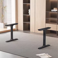 Pieds de table en fonte industriels modernes pour meubles de bureau et de maison Cadres de table en métal pour la salle à manger Café Pata De Mesa Pieds de table en fer pour
