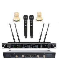 Système de microphone sans fil AD4D/ksm9, microphone à main numérique de haute qualité pour karaoké, microphone sans fil