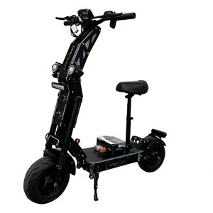 Scooter Eléctrico Geofought G14 72V 10000W 35AH, Entrega en EE. UU. de 5 a 7 Días, Scooter Todoterreno de Alta Velocidad de 55-75 MPH, Doble Suspensión, 13 Pulgadas - Product Image 1