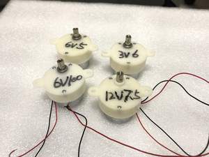 Moteur silencieux à réduction 300 DC12V 7,5 tr/min 6V 5 tr/min, moteur à vitesse lente pour éclairage de scène et ciel étoilé, marque étrangère, autre - Product Image 3