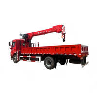 Crane Truk 4x2 8-ton yang Dipasang di Truk Diekspor ke Asia Tenggara, Pengiriman 24 Jam, dengan Kustomisasi Luar Negeri dan Dukungan Purna Jual.