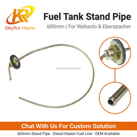 Extracteur de carburant OkyRie pour réservoir, tuyau de vidange d'huile pour chauffage au diesel et à l'eau 12V 24V pour caravane et camping-car