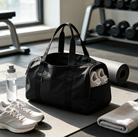 Sac de sport grande capacité, sac de voyage week-end, sac de nuit avec compartiment à chaussures pour le sport et la remise en forme