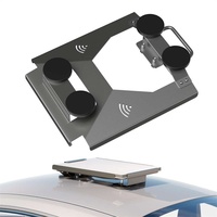 Kit de fixation à ventouse pour antenne Starlink Mini, construction métallique durable, installation sur toit ou fenêtre de voiture, véhicules