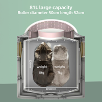 Nouveau design extra large chat toilette autonettoyant intelligent automatique intelligent chat litière avec caméra