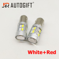 Ampoule LED T20 bicolore 7443 W21/5W 1157 BAY15D P21/5W Led T25 3157 P27/7W pour voiture, feux de jour, clignotants, éclairage automobile, interrupteur