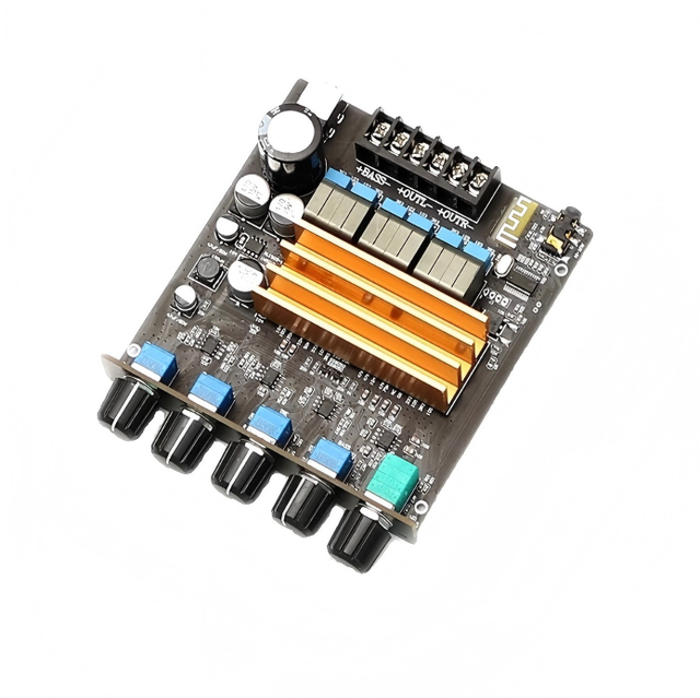 TPA3221 Blue Tooth 5.0 Digital Amplifier Board 2.1 Channel 100W*2 + 200W Class D HiFi Audiophile