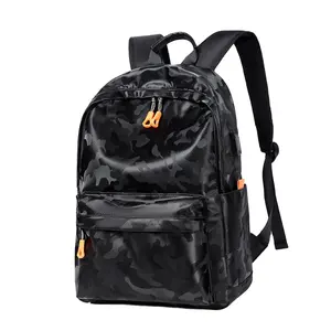 usb charge port casual camouflage laptop backpack