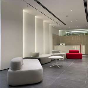 مجموعة حديثة من تشيسترفيلد متينة من القماش أريكة مكتب مريحة ترفيهية مقطعية أريكة غرفة معيشة غرفة انتظار - Product Image 1