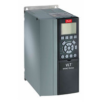 Inversor de Frecuencia Variable Danfoss FC302 Serie FC-302N110T5E20H2XGC 134F0300 de 110 Kw, Monofásico, Nuevo, 380-500V, Pantalla LCD, 1.3A-480A