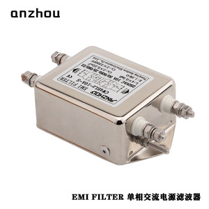 ตัวกรอง EMI ของอันโจว รุ่น CW4EL2-10A-S 250VAC 10A ตัวลดสัญญาณรบกวนสายไฟฟ้าเฟสเดียว - Product Image 5