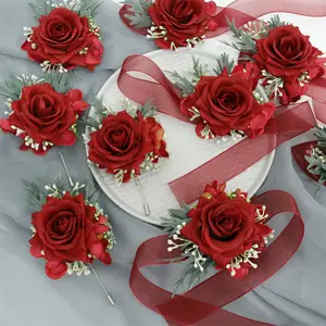 יער סימולציה צמח עסיסי חתן חתן חתונה וזר פרחים אירוע טקס פתיחת עסק וזר פרחים סיטונאי
