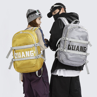 Sac à dos pour ordinateur portable, élégant, résistant à l'eau, multi-poches, idéal pour les voyages et le skateboard