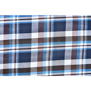 Lote de existencias Tela de cuadros teñida de hilo de poliéster tejido transpirable para camisas o blusas para niños y niñas - Product Image 4