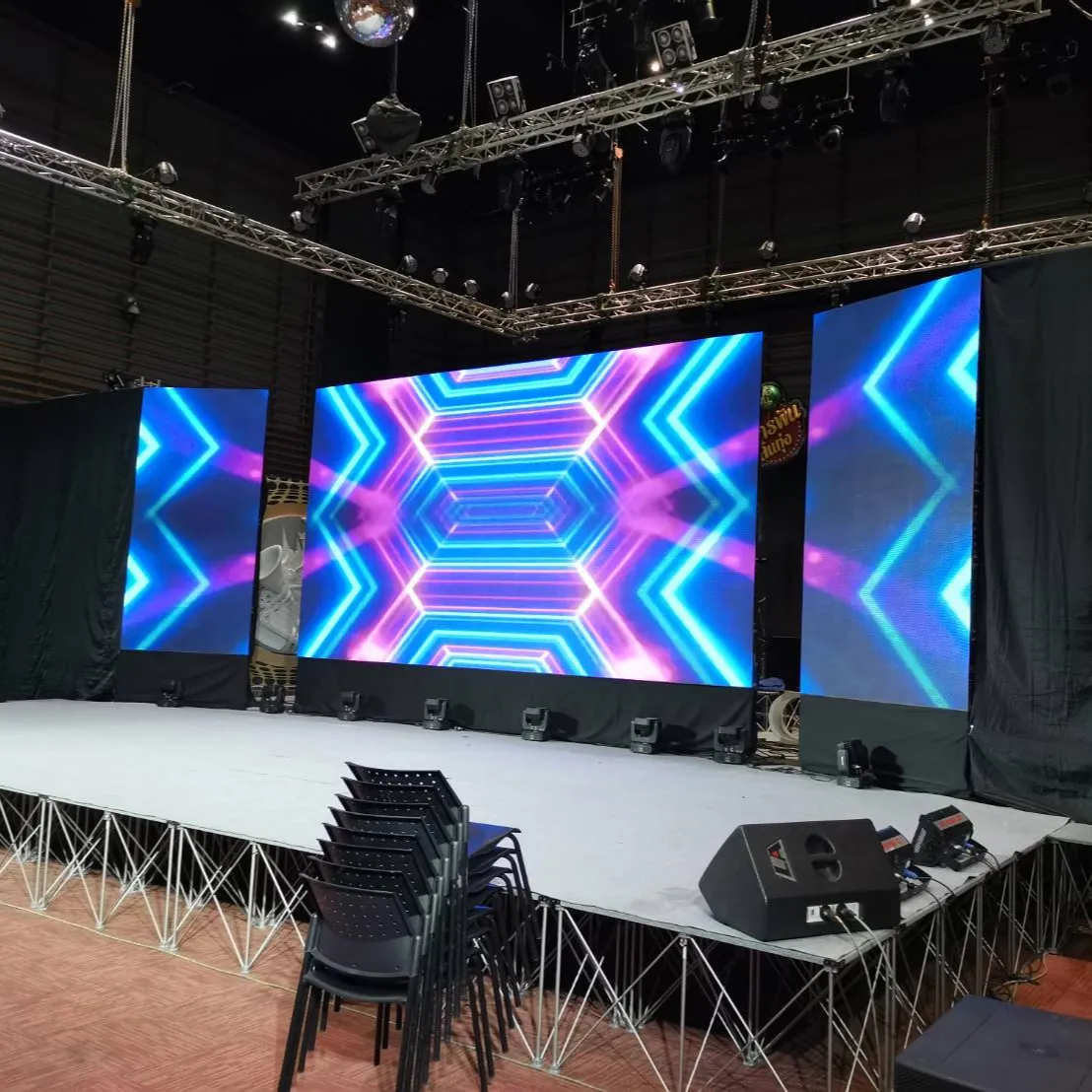 HD Stage Background Slim Led Display P 2.9 P 3.9 P 4.8 Rental LED Video Wall Screen
