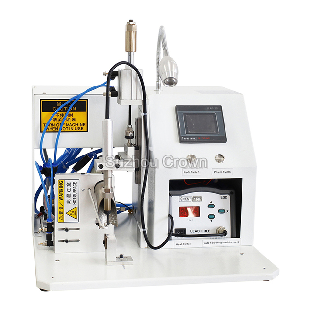 WL-HXJ Factory Price Semi-automatic USB Data Cable Connector Soldering Machine