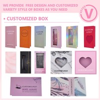 VEYES Plateaux de cils individuels en gros, extensions de cils en soie volume noir mat foncé, fournitures d'extensions de cils en cachemire