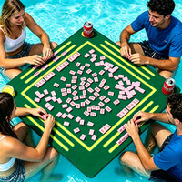 Table de mahjong flottante légère et durable en EVA, imperméable, pour le divertissement au bord de la piscine, du lac ou de la plage