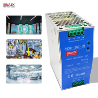 Alimentation à découpage sur rail DIN 240W 24V NDR-240-24 pour armoire de commande, directement de l'usine