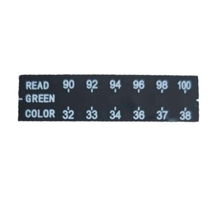 Nước tiểu tách nhiệt độ nhãn dán nhiệt độ kiểm tra Dải <span class=keywords><strong>LCD</strong></span> tự dính nhãn dán - Product Image 4