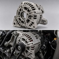 Bloc moteur en aluminium sur mesure, moulage basse pression, carter de cylindre de voiture, pièces moulées automobiles de précision