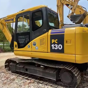 Excellent Condition Used Komatsu PC130 <b>Tracked</b> Excavator Engine Hydraulic Digging Vehicle for Mining Projects in stock - Product Image 6