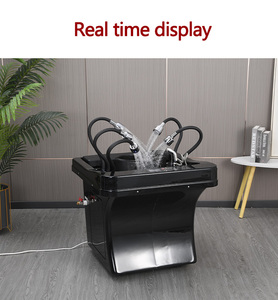 Juego de lavabo de champú con instrumento de lavado de seis cabezales de lujo para terapia de cabeza y cuello facial-Peluquería Spa de belleza - Product Image 5