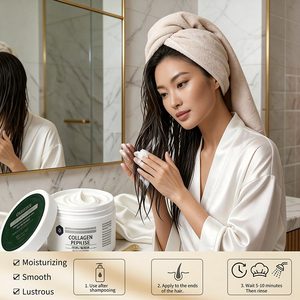 पौधे के अर्क और विटामिन ई-पोषण के साथ पेशेवर बालों की मरम्मत क्रीम - Product Image 5