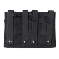 Sac tactique MOLLE personnalisé en usine de haute qualité pour talkie-walkie, système radio, pochette pour chargeur AR, accessoires de chasse