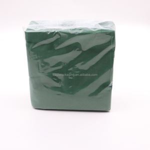 Serviettes jetables en vrac, 2 plis, personnalisées, en forme de sac, pour la restauration et l'hôtellerie - Product Image 1