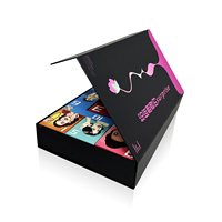 Cajas de juguetes sexys con impresión personalizada de nuevo diseño de embalaje de calendario de adviento de diferentes tamaños