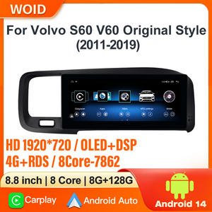 STWEI 7862 1920*720 Android14 Carplay Écran autoradio GPS Lecteur multimédia 2 Din Stéréo Unité principale pour <span class=keywords><strong>Volvo</strong></span> S60 <span class=keywords><strong>V60</strong></span> 2011-2020 - Product Image 2