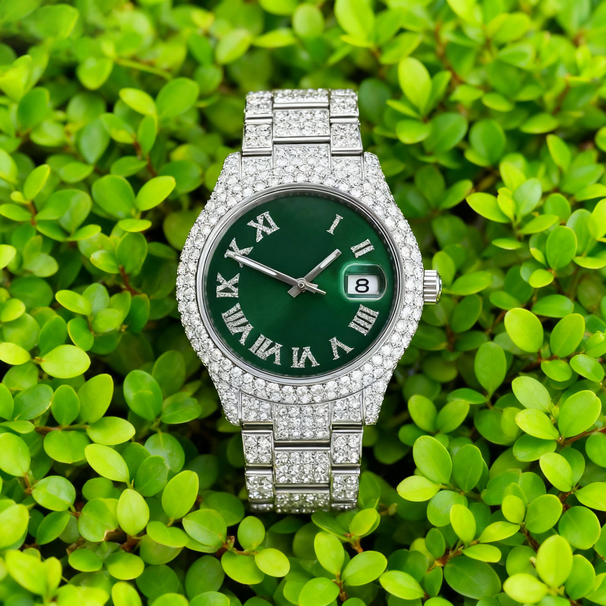 สีเขียว