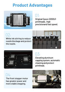 工場直販 60cm UV DTF プリンター・ラミネーター一体型 新品 3D Tシャツ・旗・テキスタイル生地印刷機 1年保証付き - Product Image 5