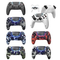 EDAFA Nirkabel untuk Pengontrol Gamepad Tombol Turbo Motor Getar Giroskop Enam Sumbu Touchpad Speaker Bawaan