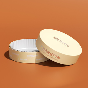 Cilindro de Papel Kraft para Alimentos, Personalizado <span class=keywords><strong>al</strong></span> por Mayor, para Empacar Pasteles, Postres, Caja de Cartón Cilíndrica, Envase para Pastel de Queso - Product Image 6