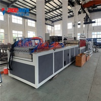 Máquina para Fabricar Tejas Corrugadas Huecas de PVC ASA de 1050 mm, de 2 Capas, Coextruidas