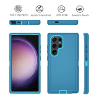 Étui de ceinture fin et léger à finition mate pour Samsung Galaxy S26 FE S25 S24 Ultra Note20 Noir Bleu Fundas
