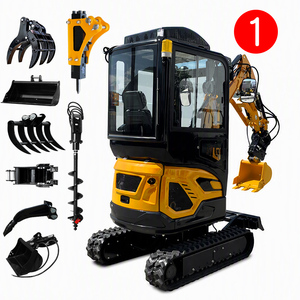 Mini-excavatrice de 1,8 tonne avec moteur et système hydraulique compact, livraison gratuite - Product Image 4