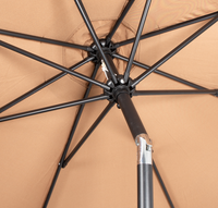 Parasol de plage personnalisé imprimé, grand format, avec structure robuste et résistante, protection solaire et anti-UV pour extérieur et patio