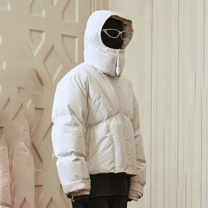 Chaqueta Acolchada de Alta Calidad para Hombre Personalizada por el Fabricante, Rompevientos para Exteriores con Bloques de Color - Product Image 4