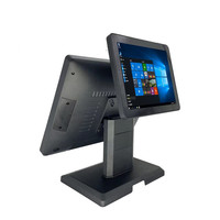 La mejor venta de 15 "min Tablet electrónica Android Kit de punto de venta Windows Hardware Till Supermarket Online Machine Panel Pc
