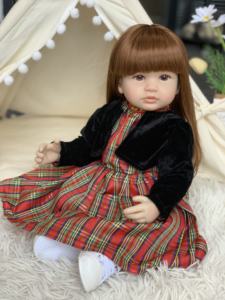 Indischer Einhorn Eisen Kinderwagen Simulation P J Maker Hula Sylicone Toast Verkauf Omodoki Pusy Reborn <span class=keywords><strong>Doll</strong></span> - Product Image 3