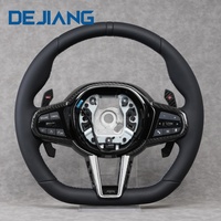 Volant de voiture en cuir pleine fleur noir en gros pour BMW G20 G21 G28 G22 G23 G26 G30 G38 G11 G12 G01G08 M-Sport Haute Qualité