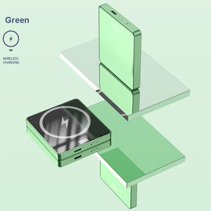 Prix d'usine Mini PowerBank grande capacité 10000mah 15W multifonctionnel avec logo personnalisé, Power Bank sans fil - Product Image 4