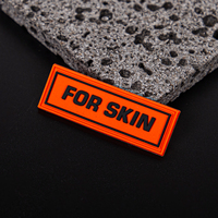 Patch de trou pour écouteurs en PVC souple 3D, en stock d'usine en Chine, pour sacs, en caoutchouc lavable